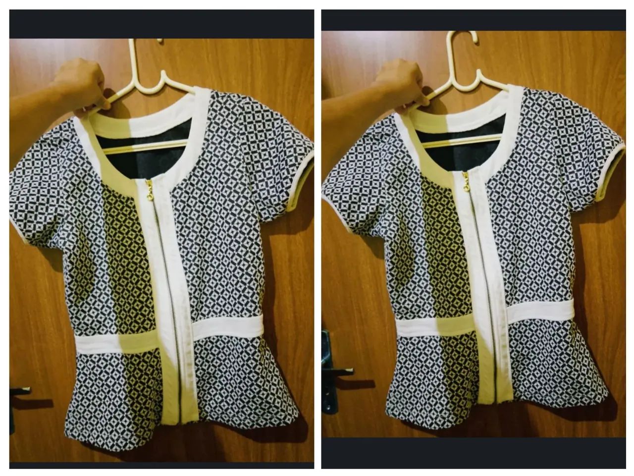 Blusa feminina xadrez Cea  - Foto 2