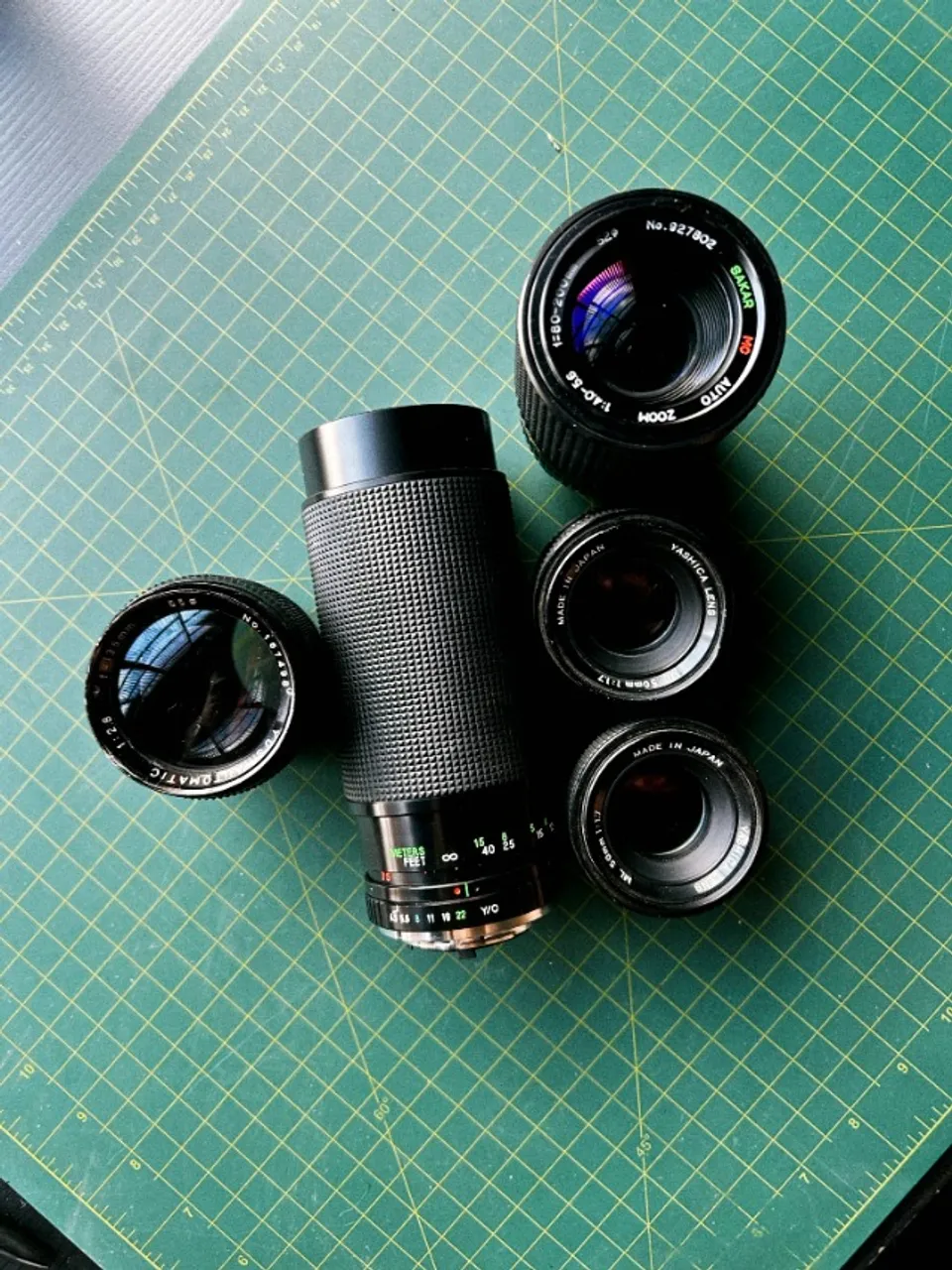 Kit Lentes Olympus Pen F Mount ? H.Zuiko 42mm f/1.2 + 25mm f/4