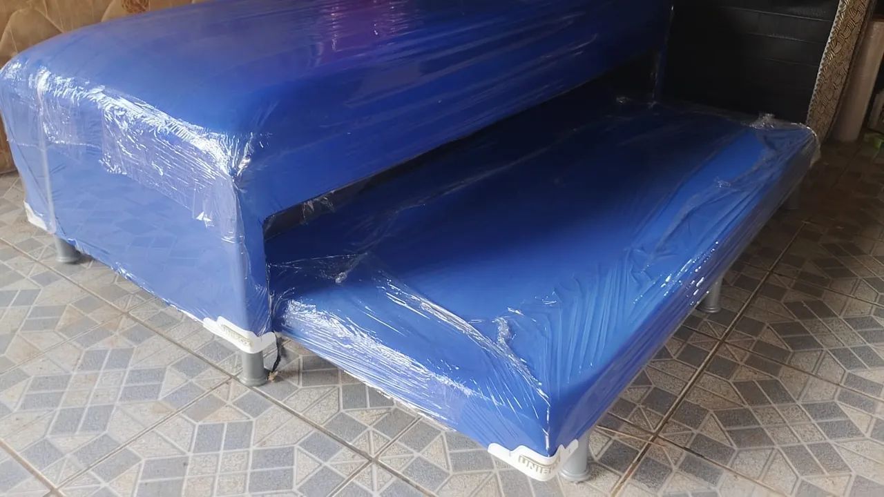 No cama de solteiro de espuma nova  - Foto 2