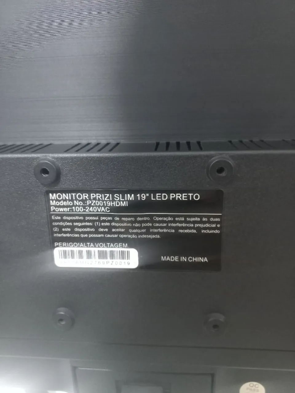 Monitor LED 19" / HDMI / Garantia - Foto 4