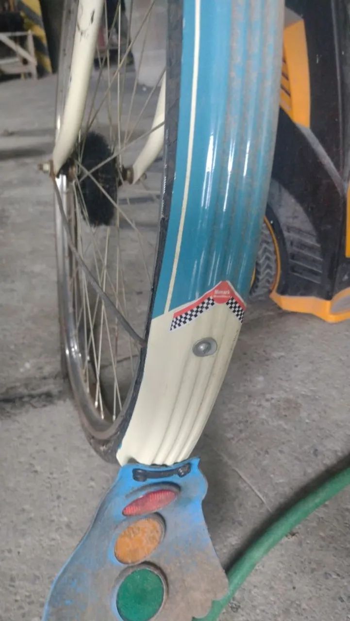 Bicicleta antiga aro 28 - Foto 4