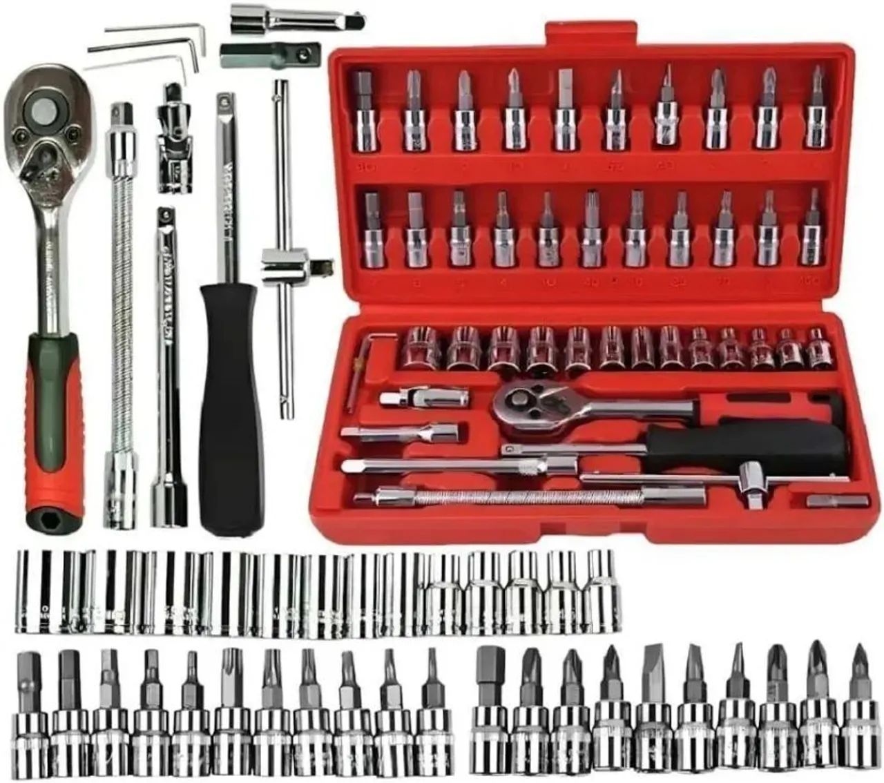 Kit de chaves 46 pç 