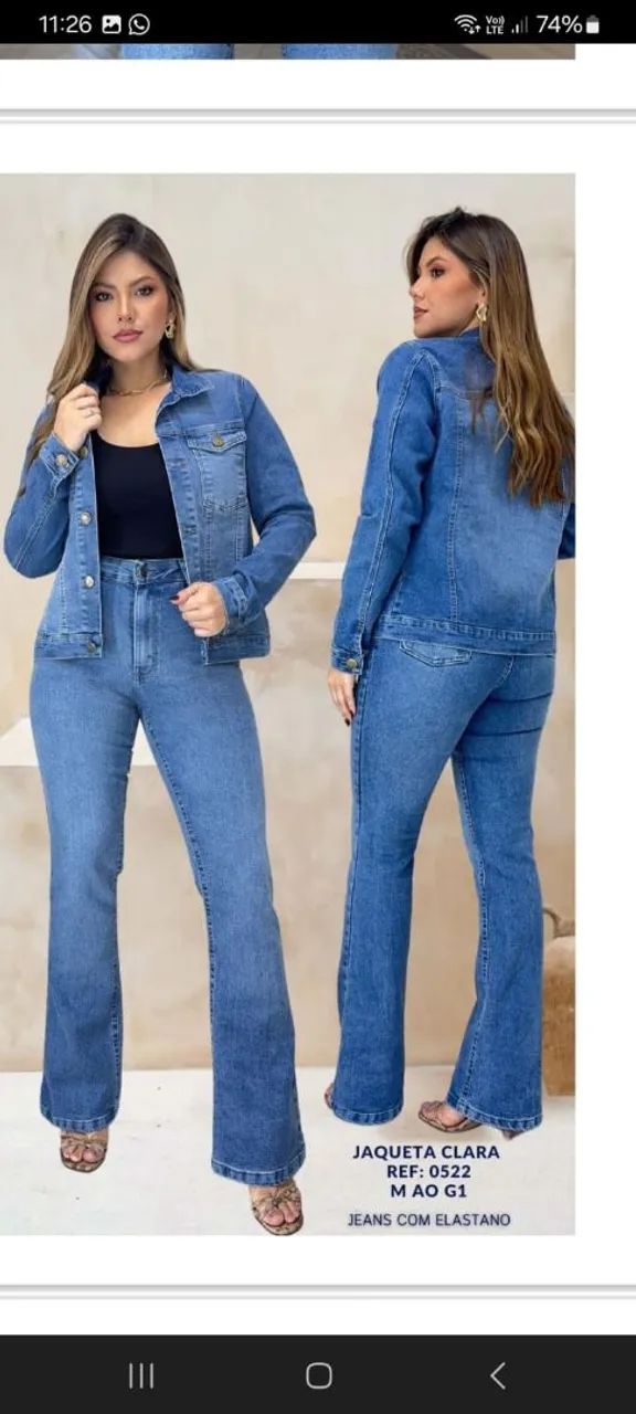 Conjunto feminino 
