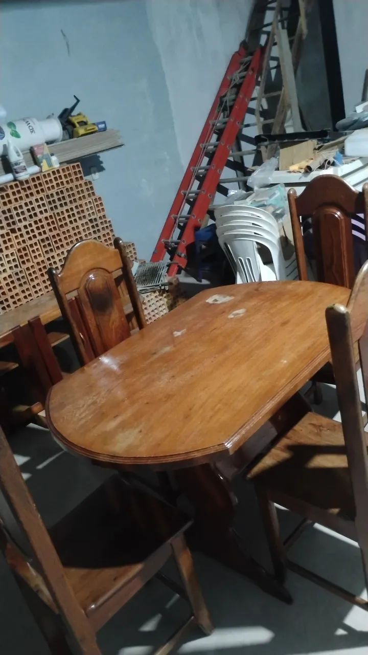 Vendo uma nessa de madeira  - Foto 3