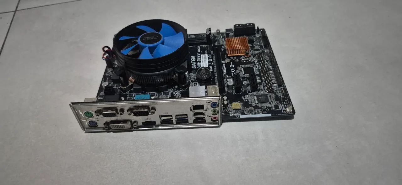 Kit Intel Core i5 7400 com placa mãe  - Foto 3