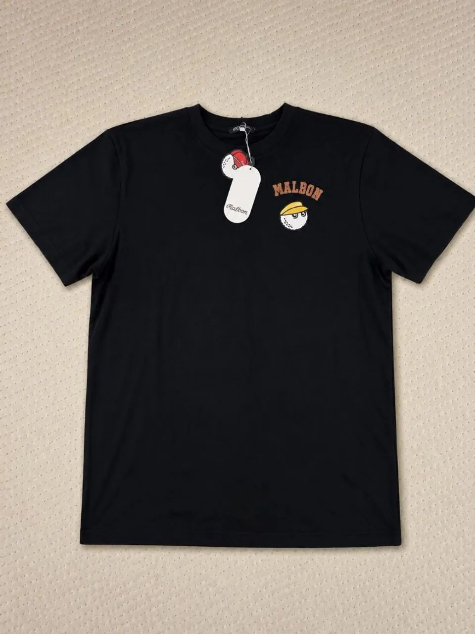 Camiseta Malbon Golf Preta - Nova com Etiqueta.