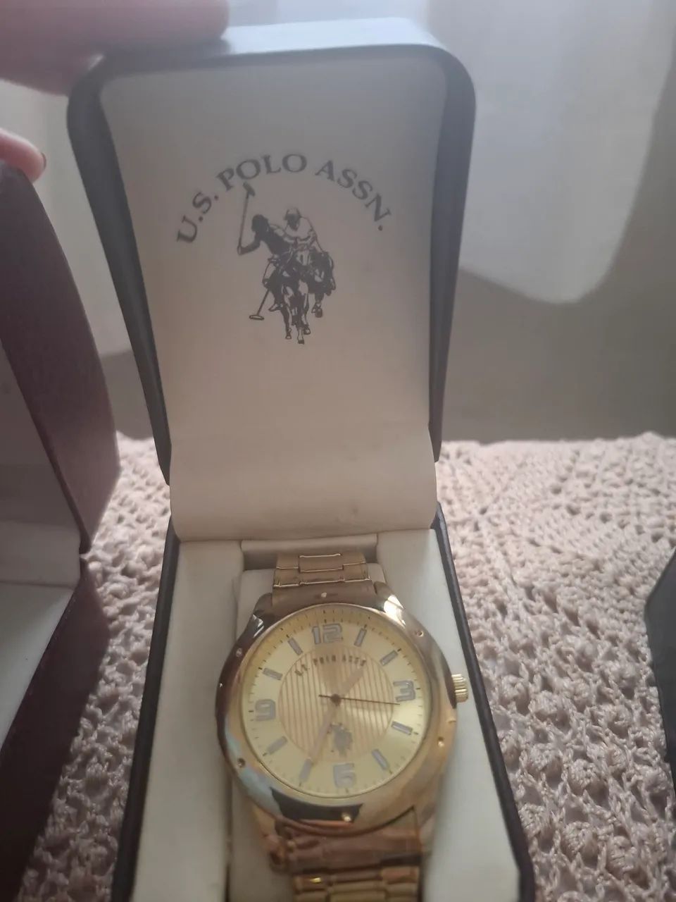 Vende relógio dourado - Foto 3