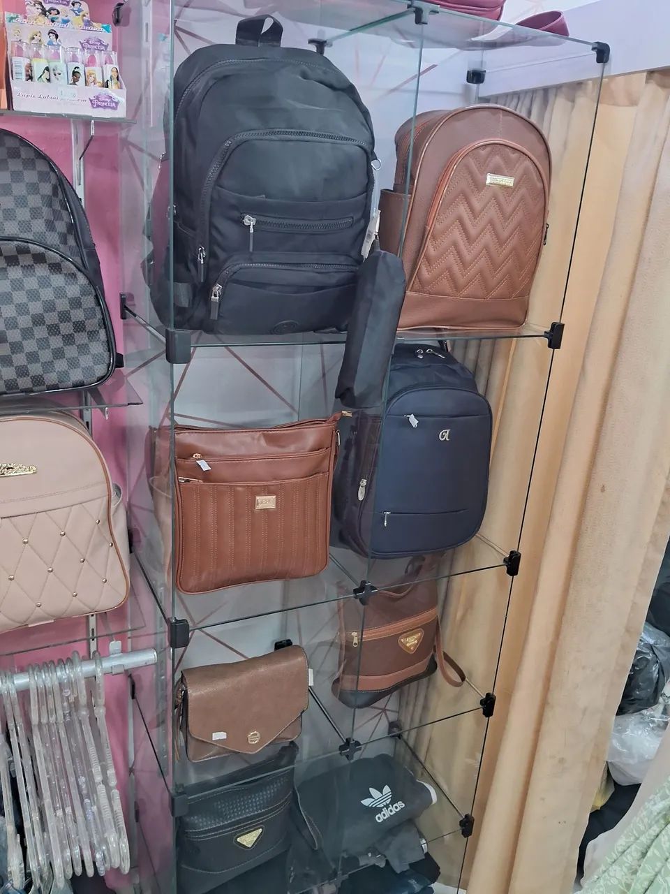 Balcão expositor vidro 