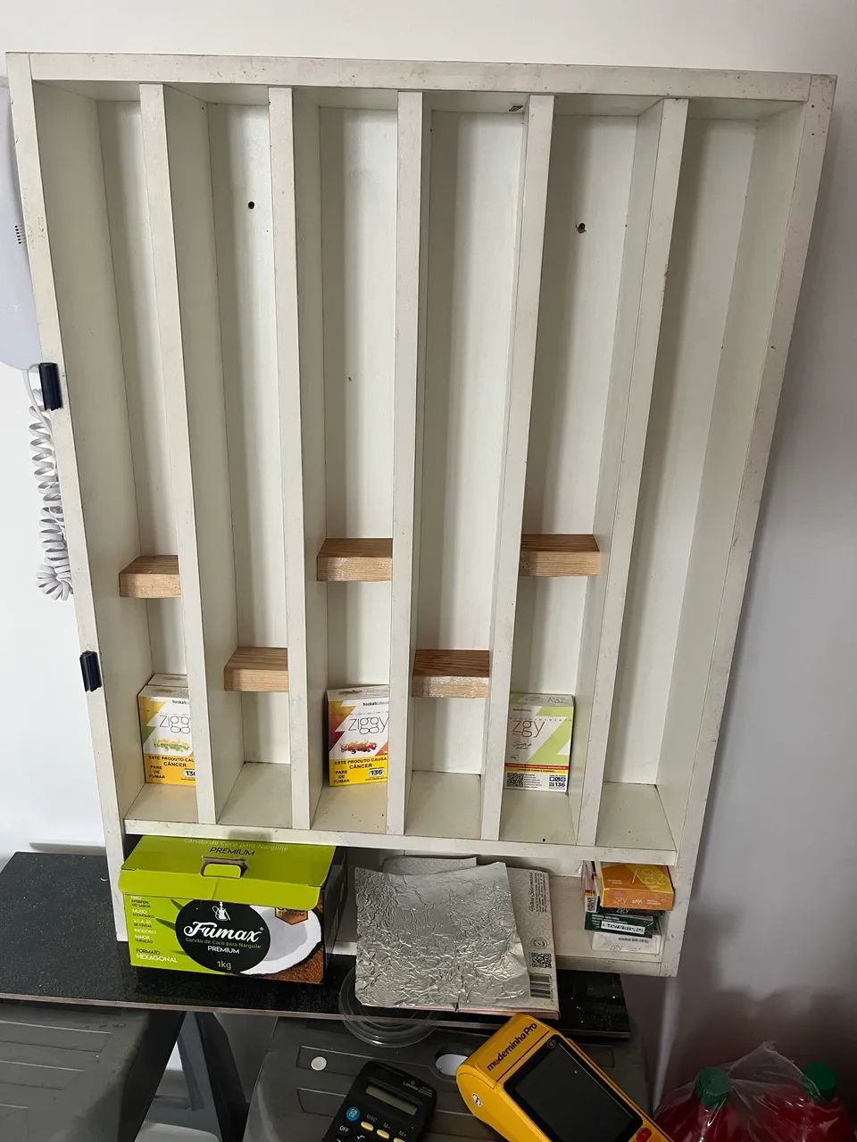 Suporte para cigarro e essência 