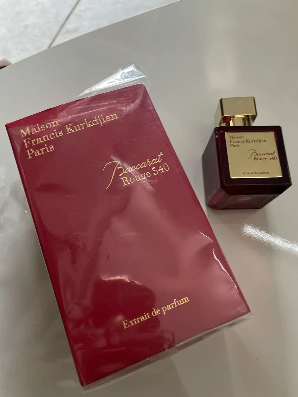 Perfume baccarat mansion francos