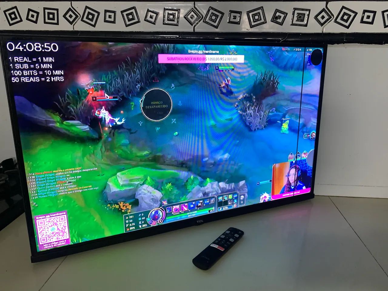 Tv TCL smart leia a legenda  - Foto 3