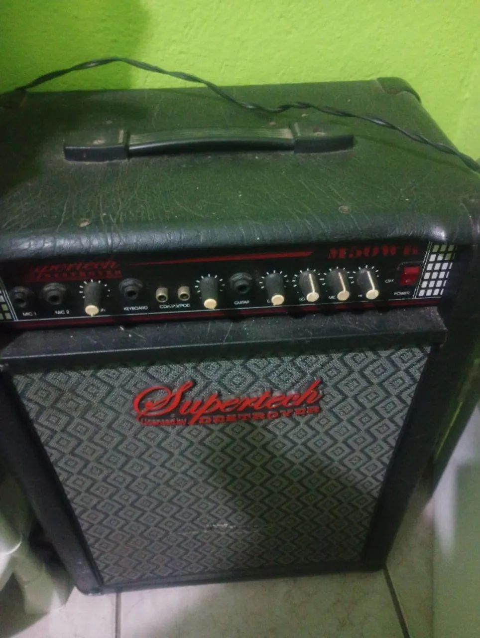 Caixa de som  supertech m50 wr