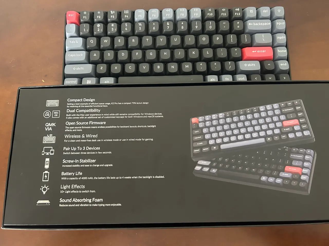 Teclado keychron k2 pro - Foto 3