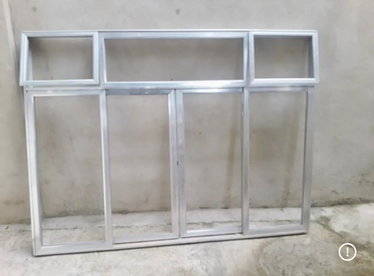 Aluminum Window WITHOUT GLASS