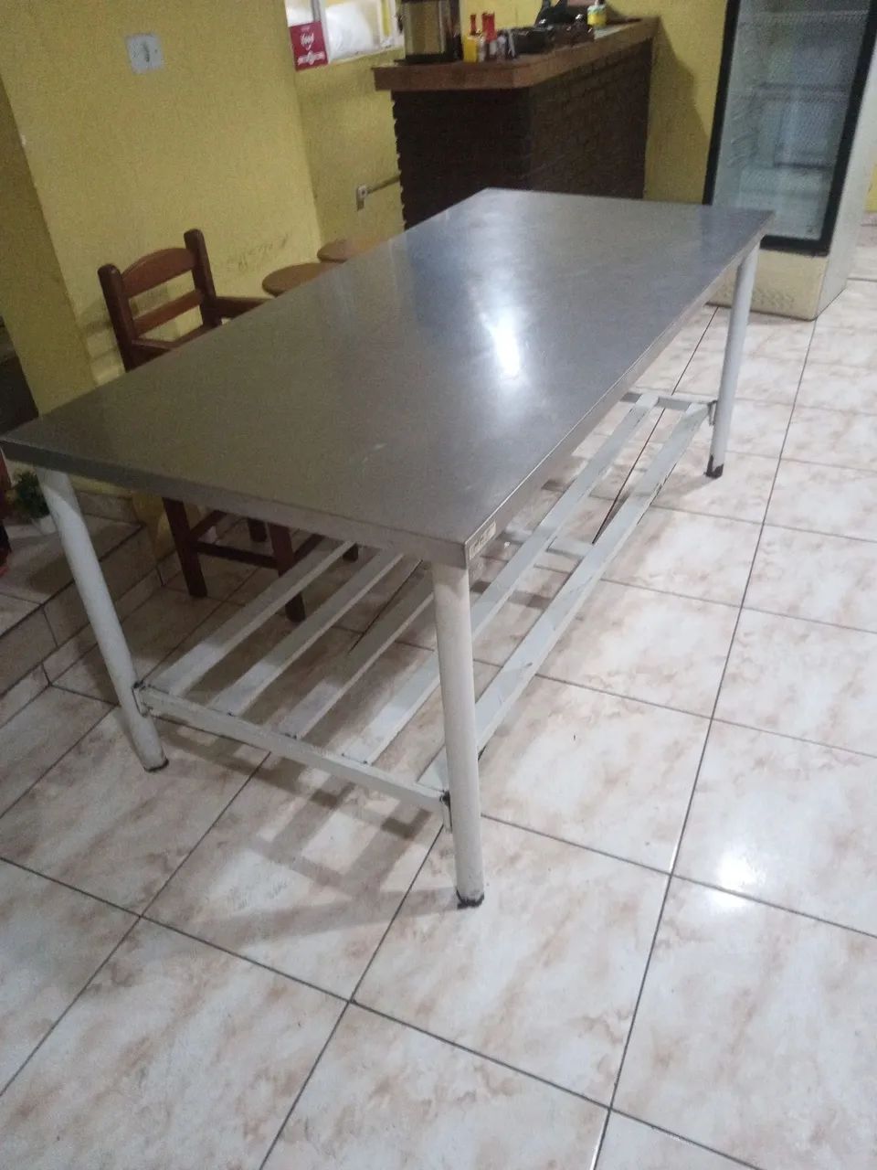 MESA INOX 190 CM X 90 CM - Foto 3