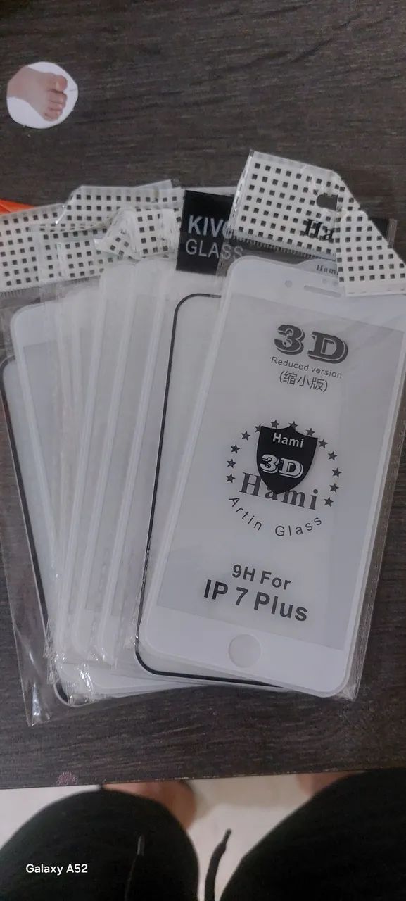 Películas IPhone  varios modelos vendo tudo 10$ cada