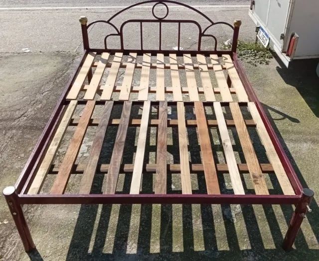 Cama de ferro casal