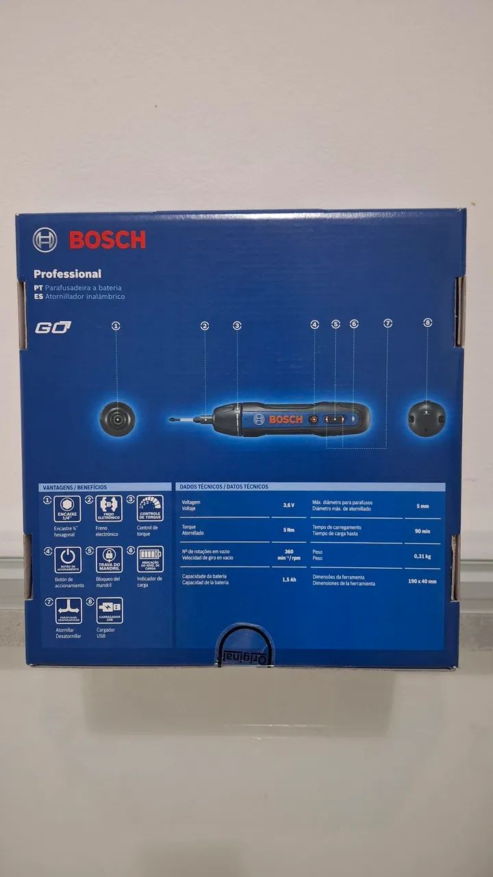 Parafusadeira Bosch 