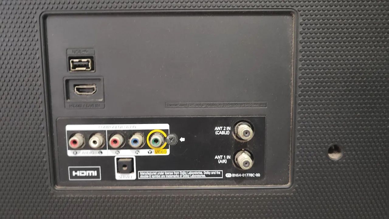 Televisão Samsung 40 polegadas tela plana  - Foto 5