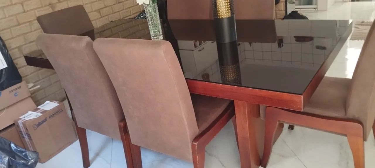 Mesa 06 cadeiras  - Foto 2