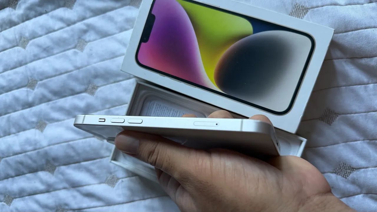iPhone 14 branco 128gb - Foto 5