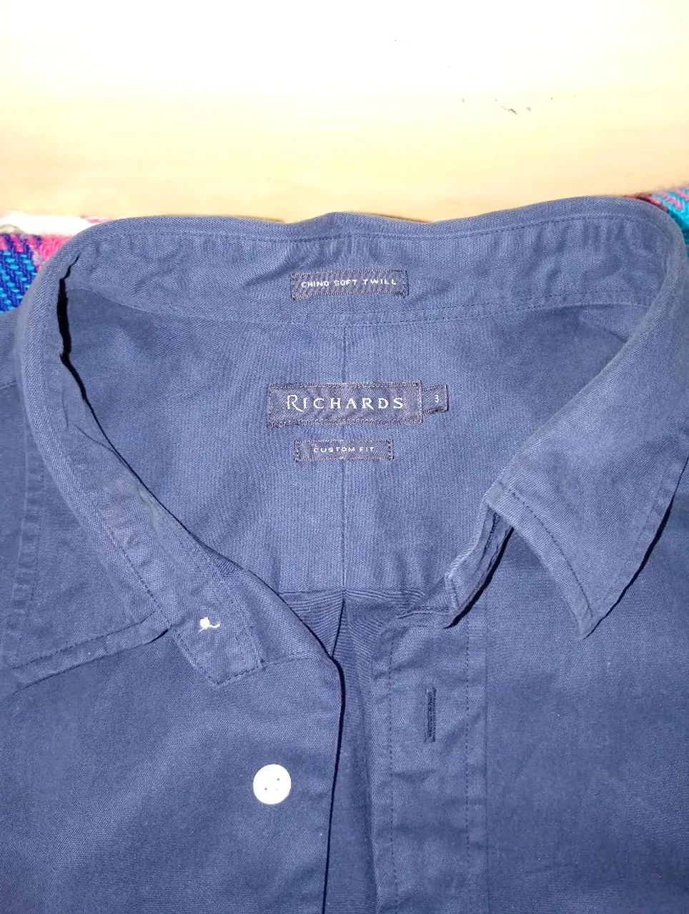 Camisa RICHARDS manga curta novíssima!  - Foto 3