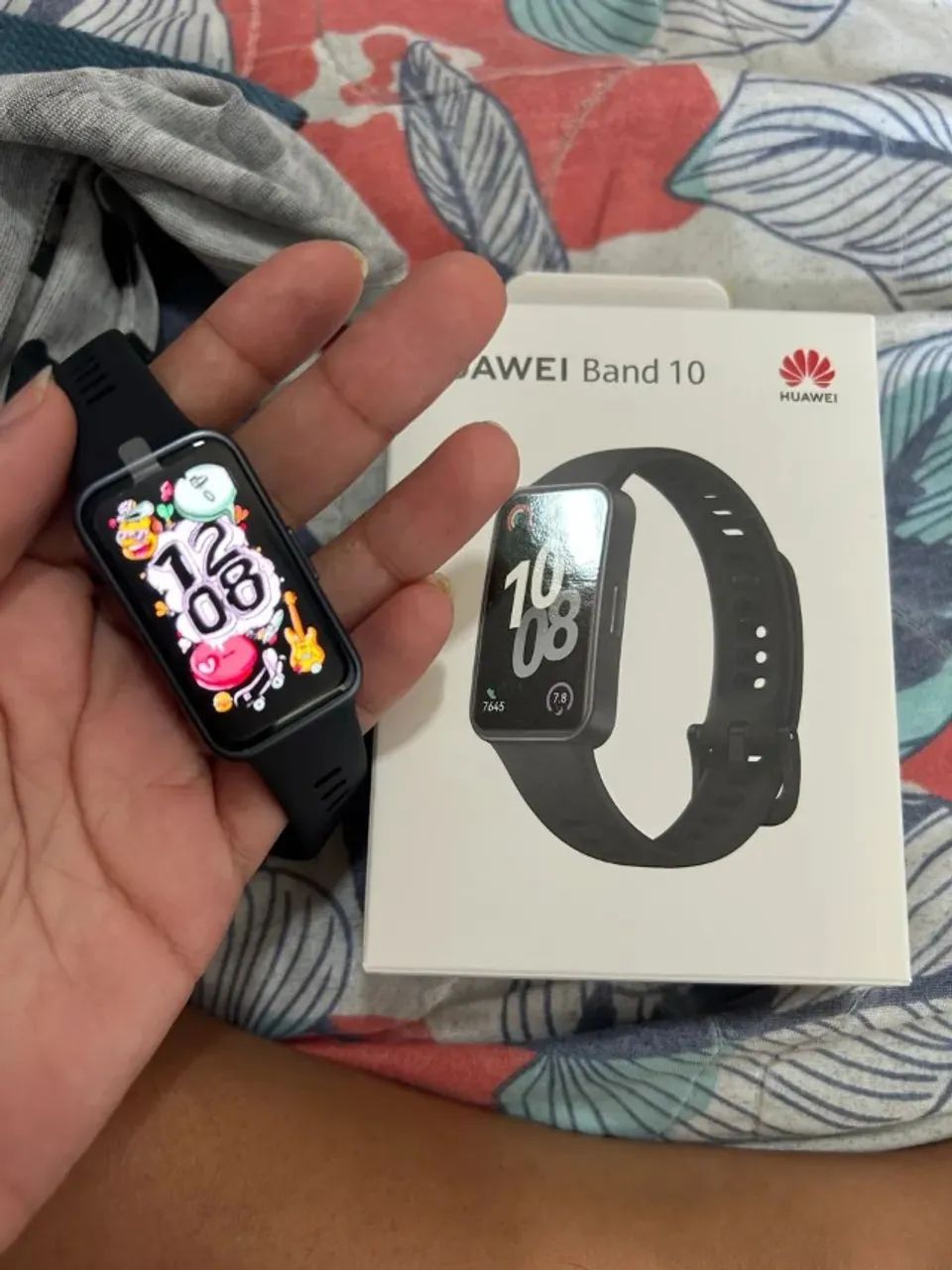 Smartwatch HUAWEI Band 10 Cor preta - Foto 4