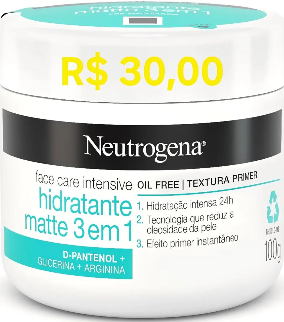 Hidratante facial Neutrogena