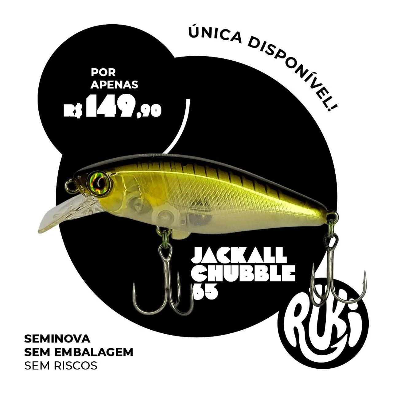 Isca Artificial Jackall Chubble 65