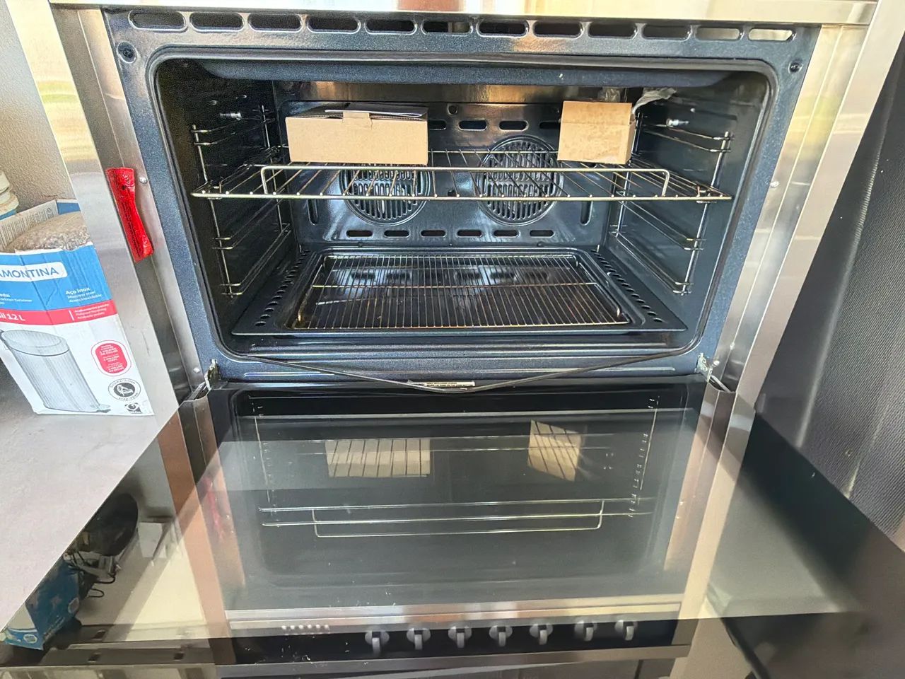 Forno gás/eletrico e depurador eletromec - Foto 2