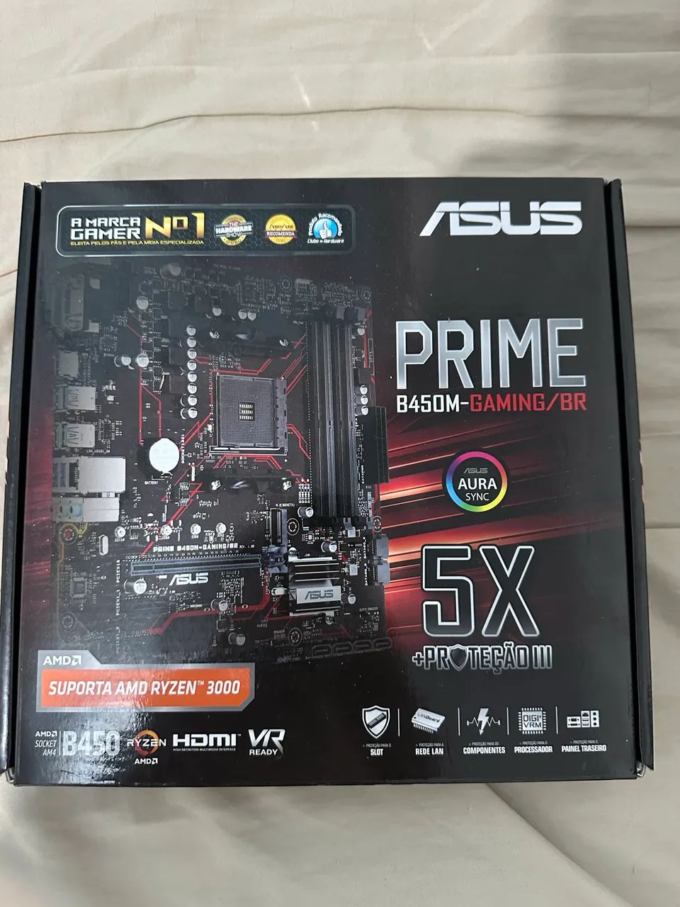 Placa mãe B450M Asus Prime Gaming 