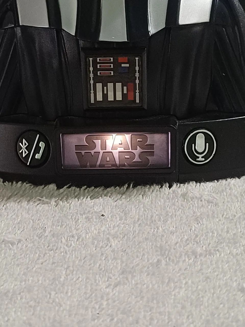Som Bluetooth iHome Star Wars com o busto do Darth Vader (modelo Li-B66DV.FX). - Foto 3