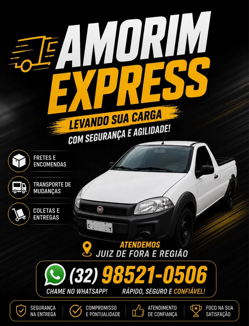 Faço frete 