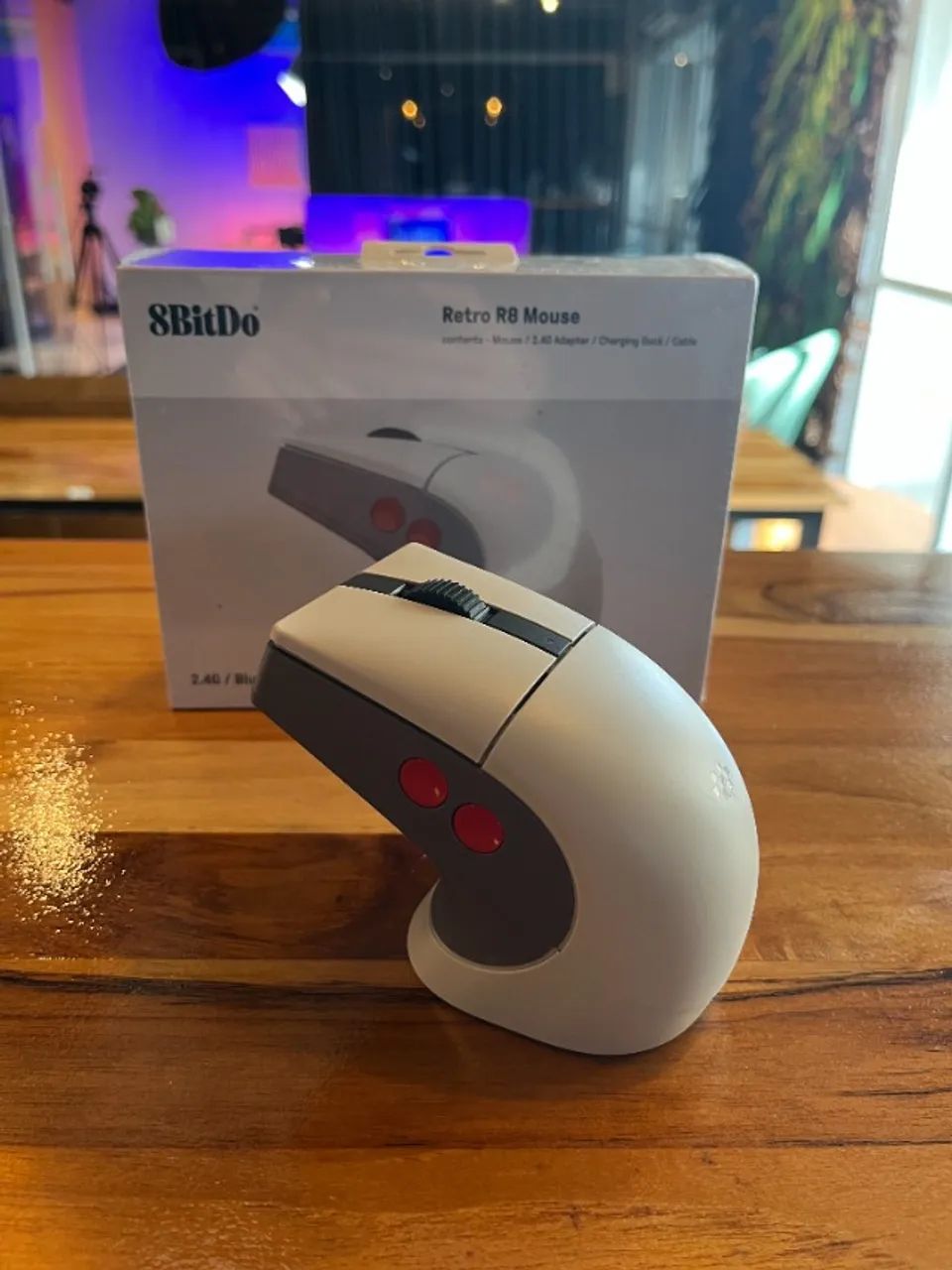 Mouse retrô 8bitdo Lacrado - Foto 2