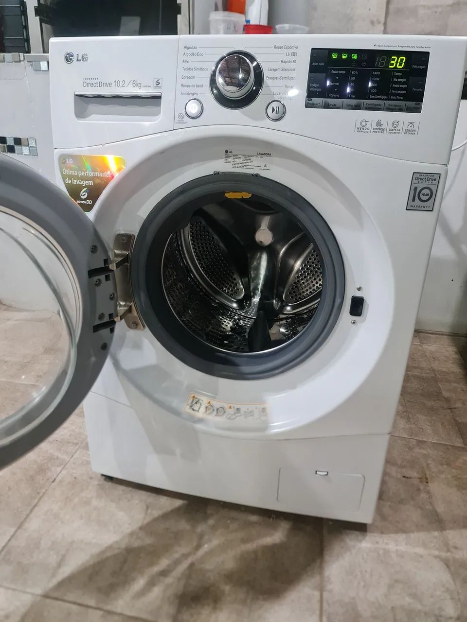 Lava e seca 10 kg Lg - Foto 3