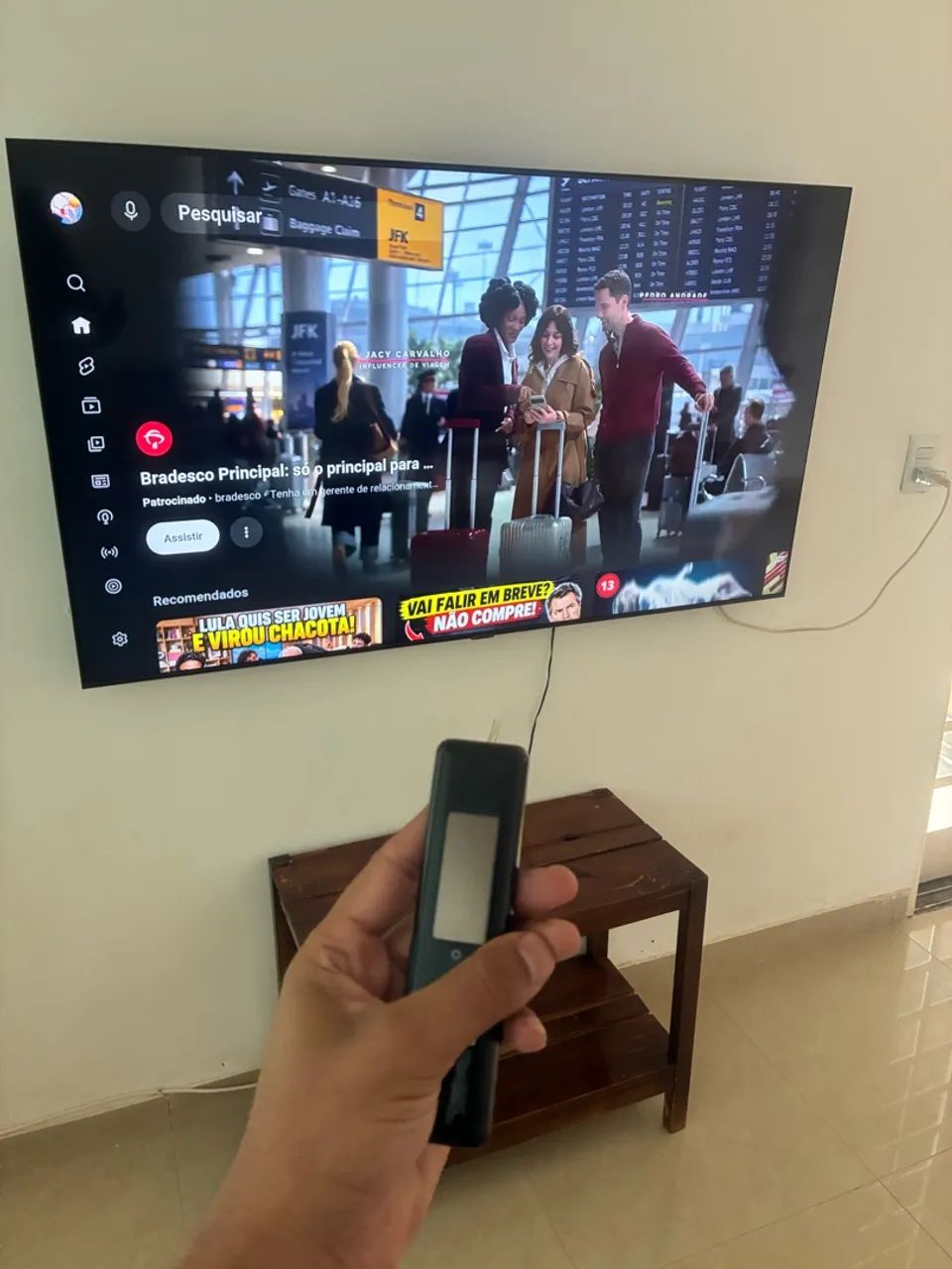 Tv Samsung smart 60 polegadas 4k 