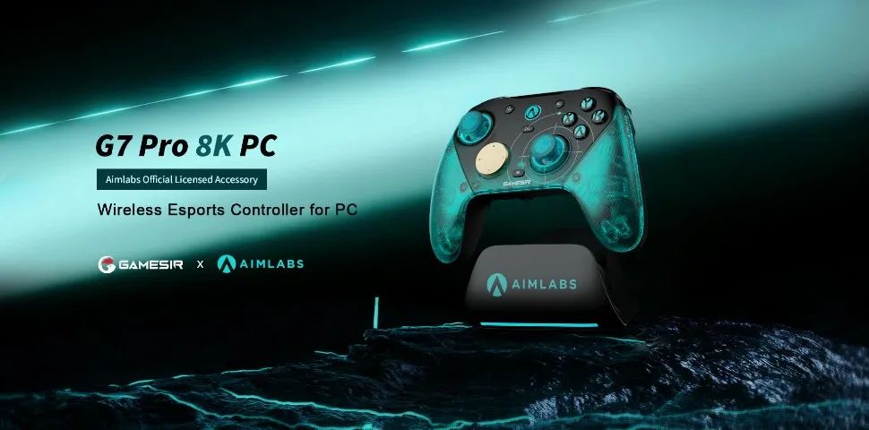 Controle Sem Fio GameSir G7 Pro 8K Aimlabs - Original - Lacrado