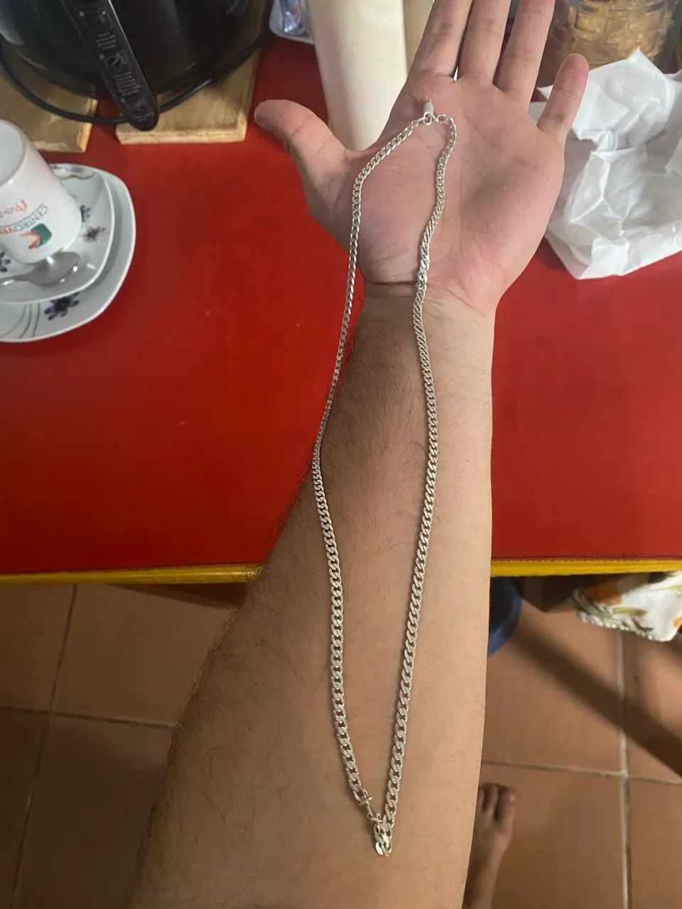 Corrente de prata  - Foto 2