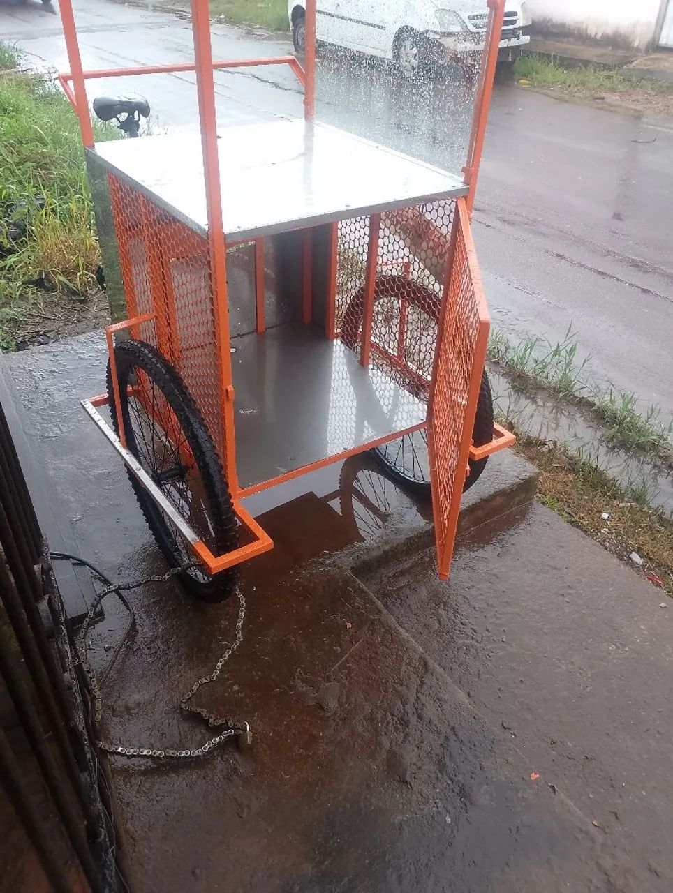 Carrinho para lanche 