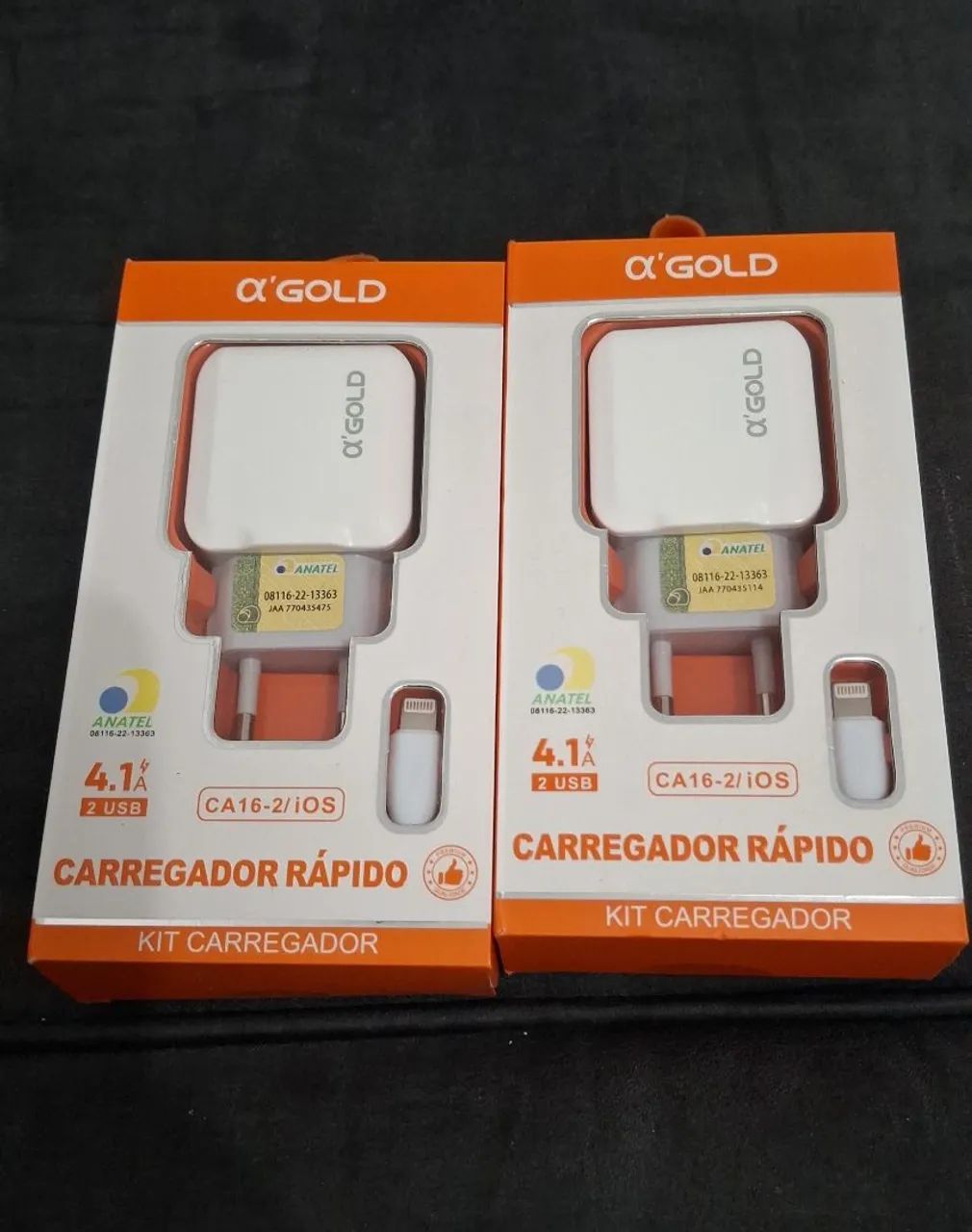 Kit Carregador para iPhone 