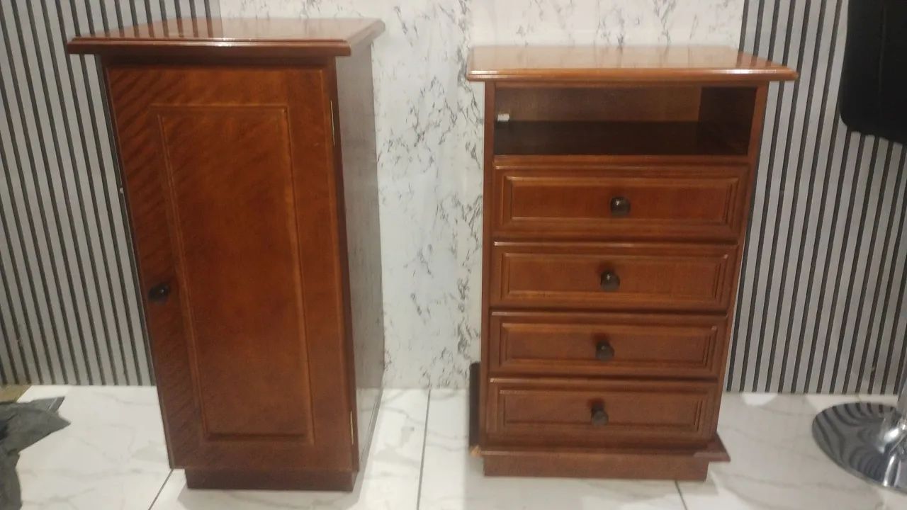 cômoda e sapateira madeira maciça 