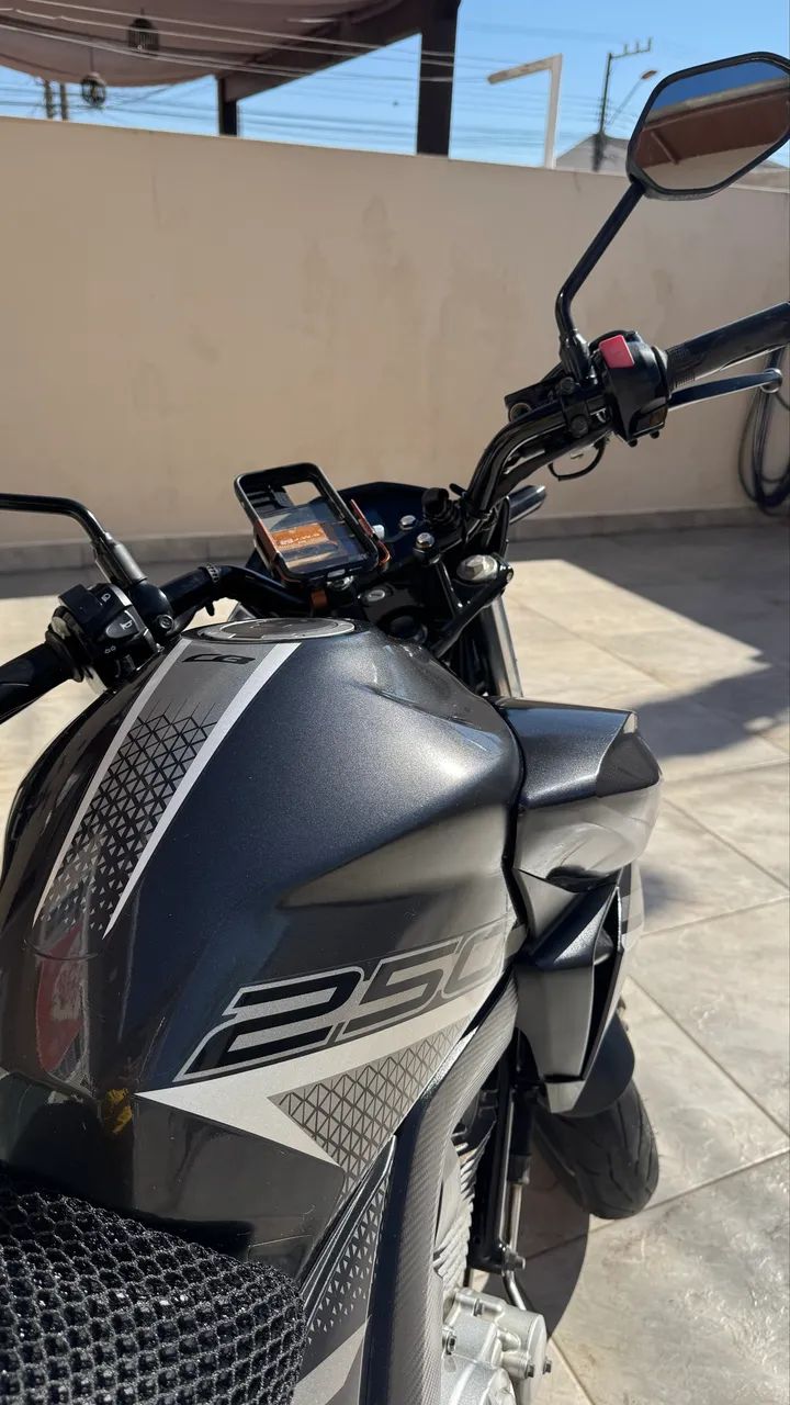 CB250 twister ABS cinza - Foto 3