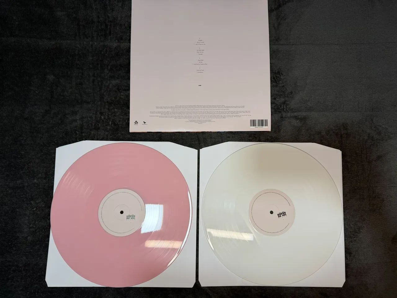 VINIL RUFUS DU SOL -  BLOOM (EXCLUSIVE ONE ON ONE PINK/WHITE EDITION) - Foto 3