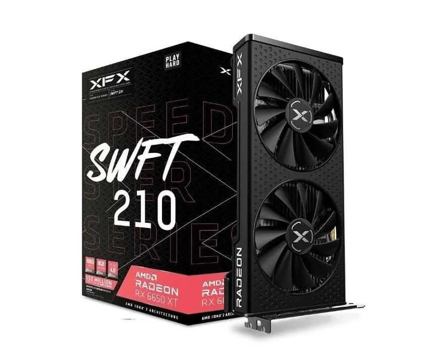 Placa de vídeo RX6650XT 8GB GDDR6, 2 FAN - Foto 6