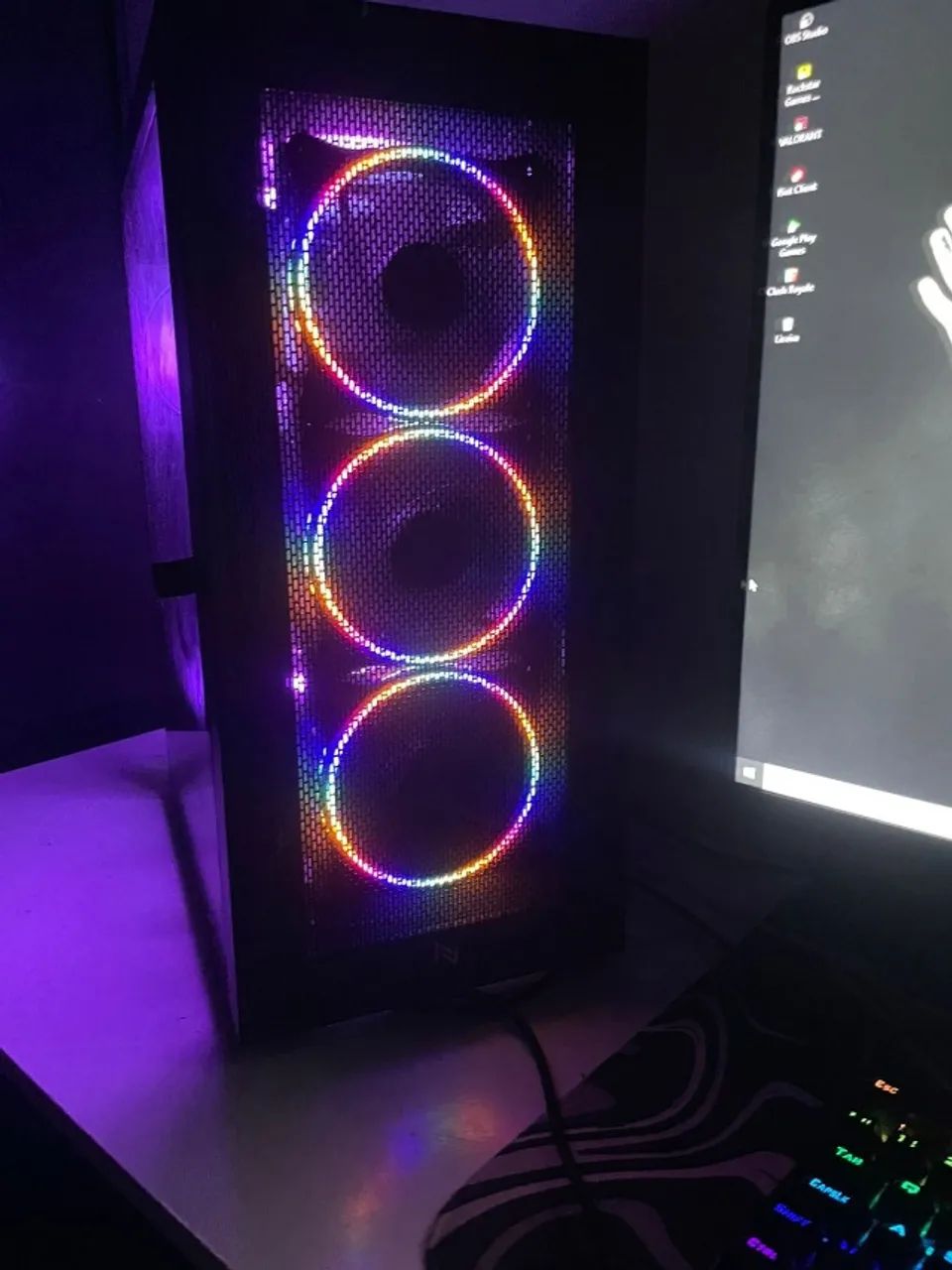 ? PC GAMER COMPLETO + SETUP - PRONTO PARA USAR ? Processador: AMD Ryzen 7 5700G (3.8 GHz - Foto 3