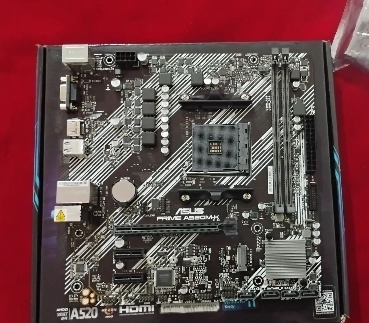 PLACA MAE A520M-K PRIME DA ASUS - Foto 2