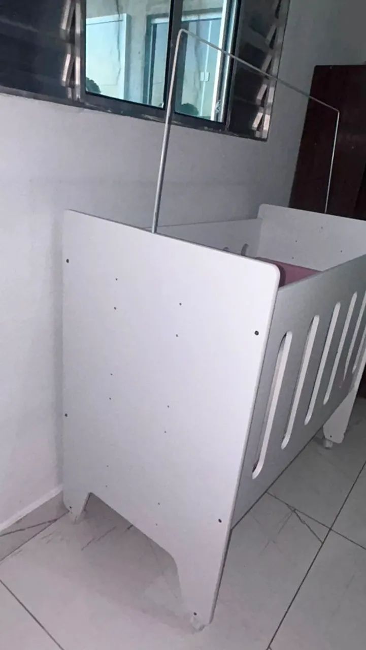 Moisés Mini Berço 6 em 1 Branco - Completo | Excelente Estado - Foto 4