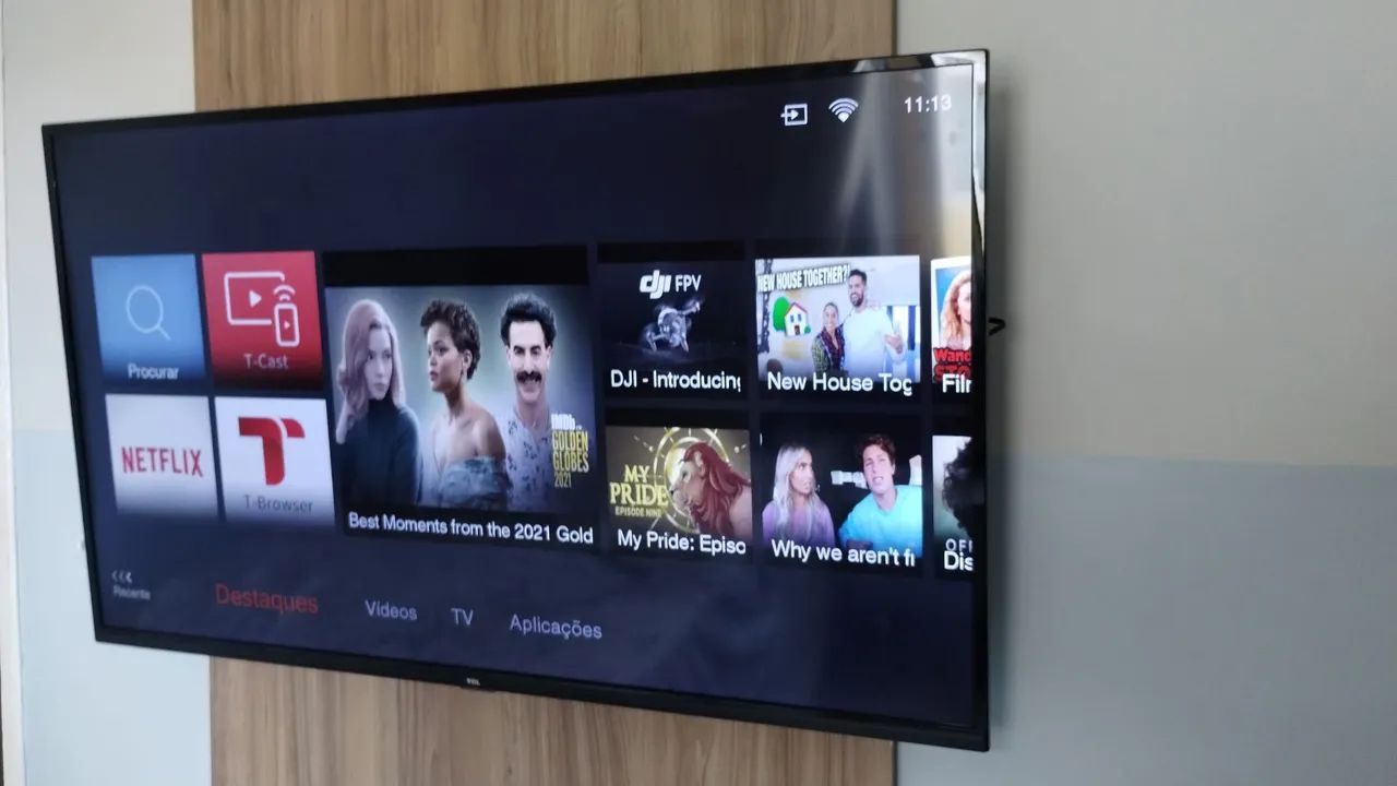 Tv TCL 55 polegadas smart - Foto 3