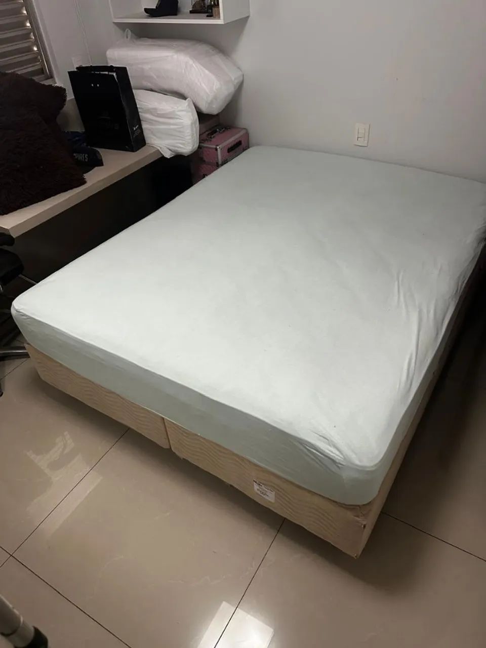 Cama de casal em ótimo estado - Foto 2
