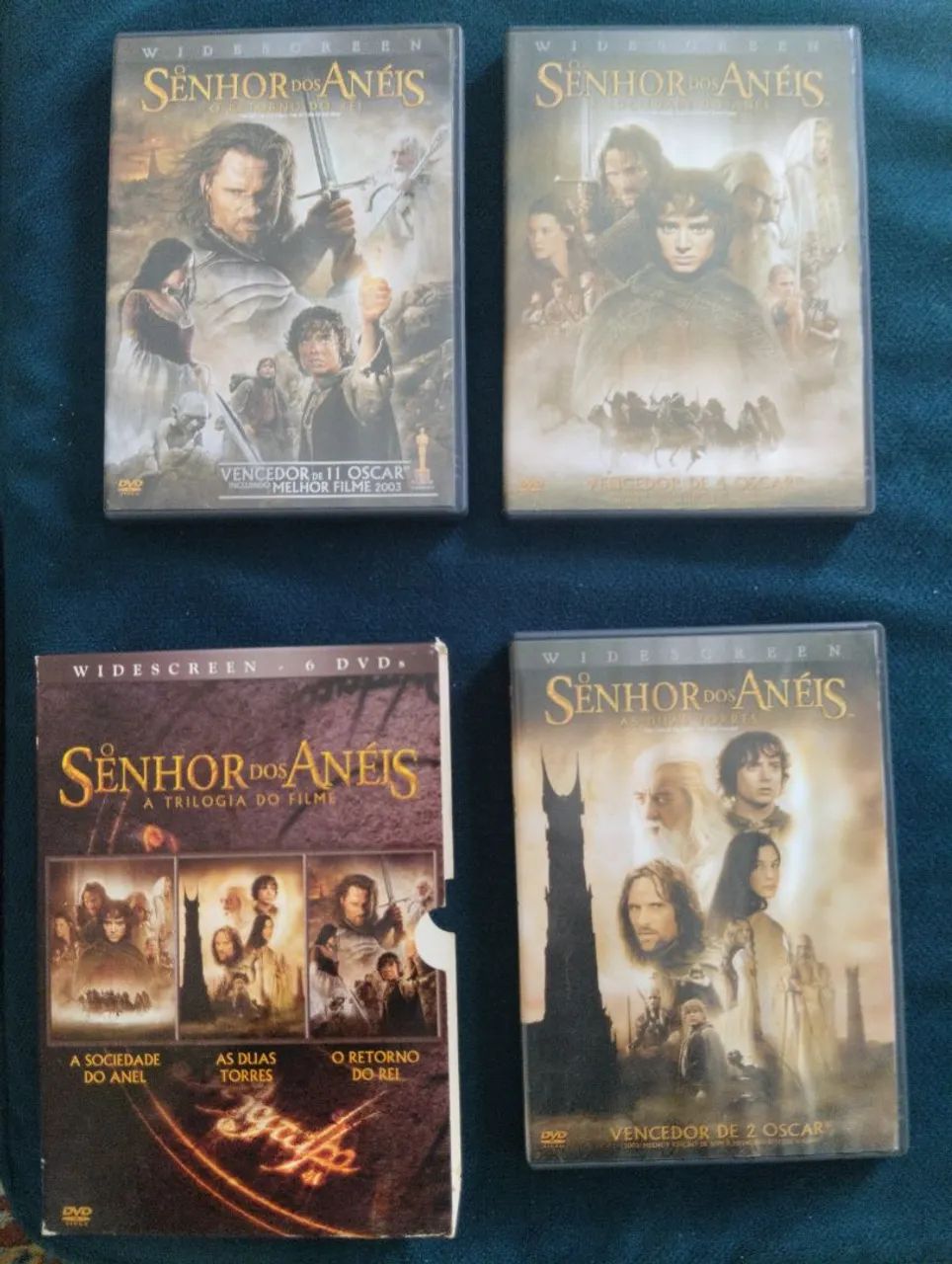 Trilogia Senhor dos Anéis - 6 dvds
